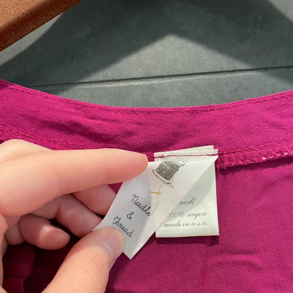 Needle & Thread shirt - Picture 5 of 5